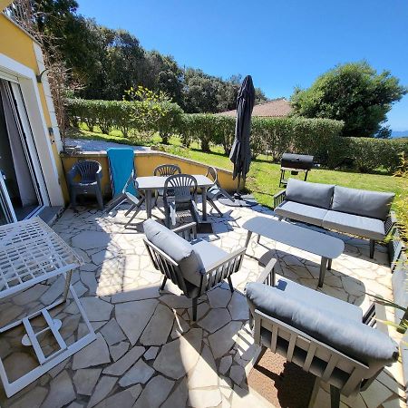 T3 Propriano Vue Mer, Neuf, Climatise Et Classe 4 Etoiles Viggianello Buitenkant foto
