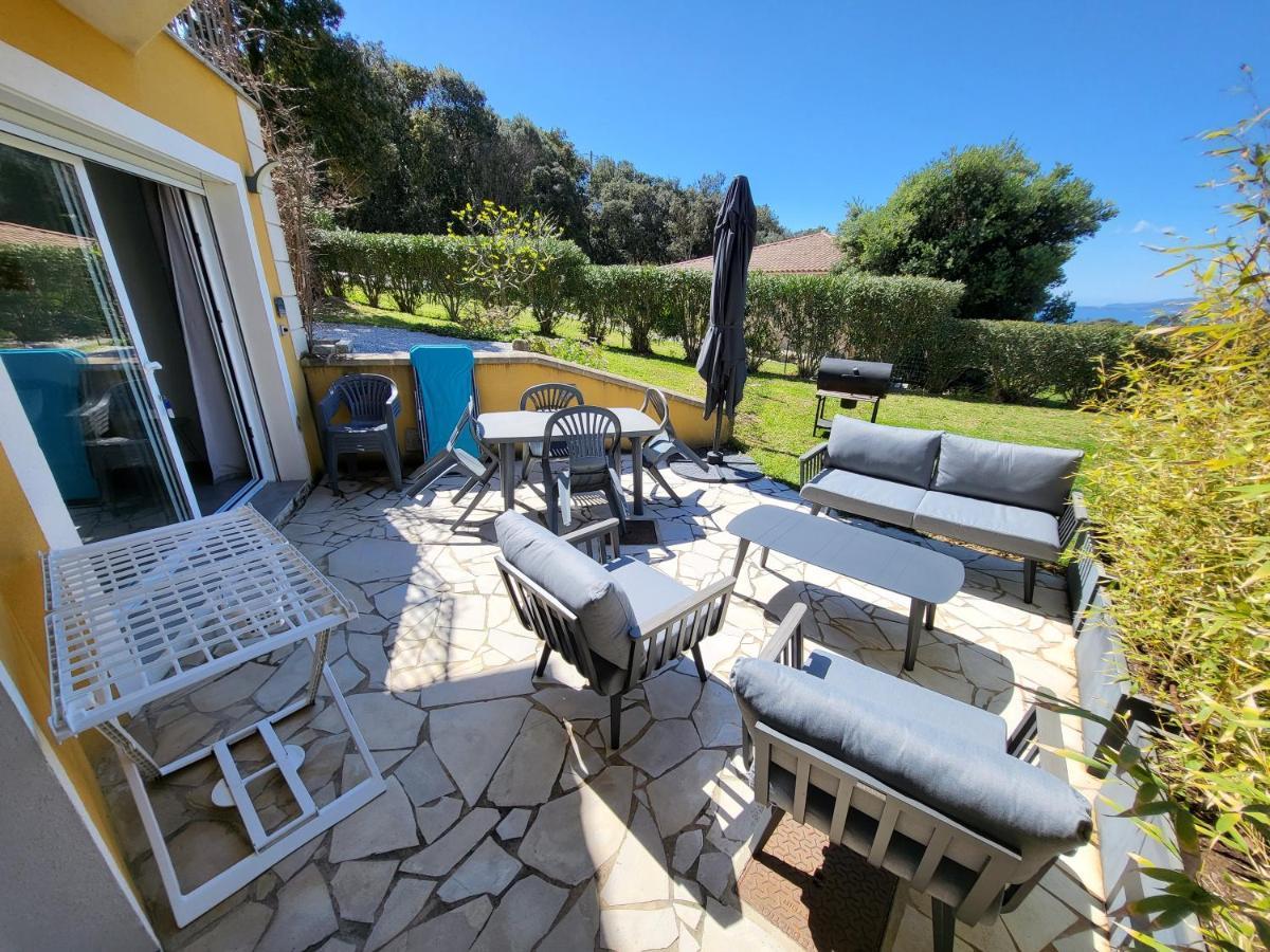 T3 Propriano Vue Mer, Neuf, Climatise Et Classe 4 Etoiles Viggianello Buitenkant foto